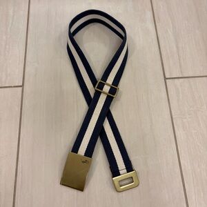 Ralph Lauren Navy and White Women’s Belt